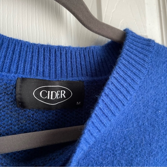 Cider Sweaters Cider Blue Smiley Face Sweater Vest Poshmark